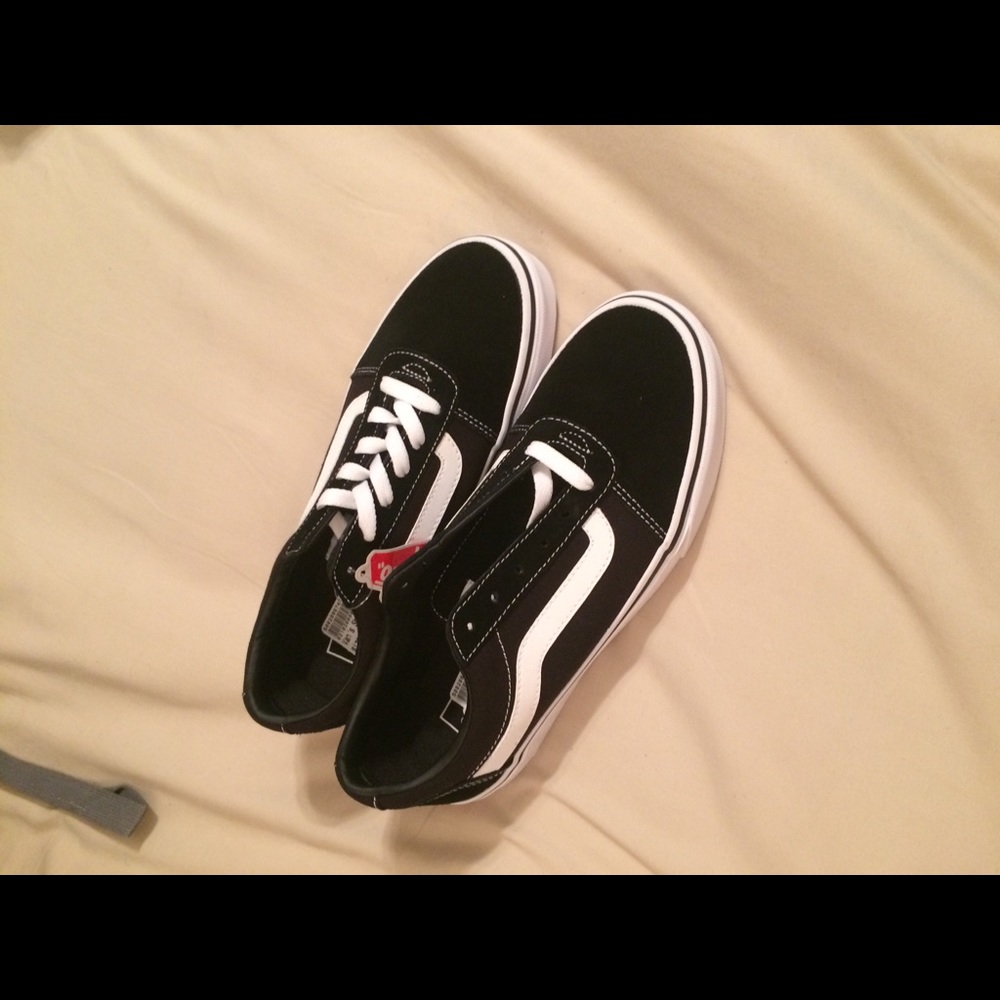 Vans old skool black white